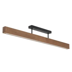 Lampa Sufitowa TEO Orzech Drewno 36W LED * TK Lighting Sale