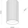 Lampa Sufitowa TUNE Biały 1xGU10 10cm * TK Lighting Best