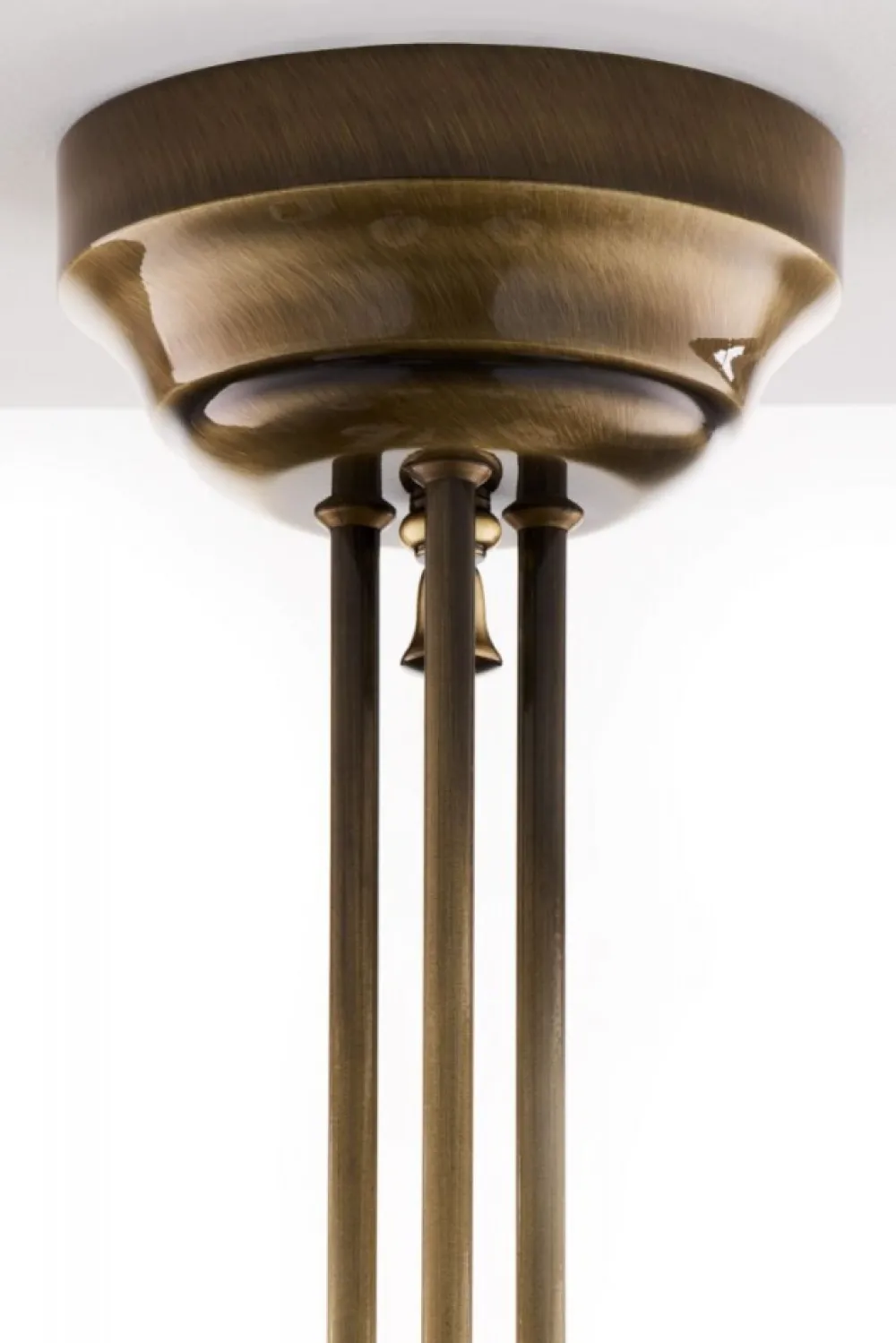 Lampa sufitowa TURKUS mosiądz patynowany 8xE27 * Jupiter Sale