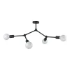 Lampa Sufitowa TWIG Czarny 4xE27 * Nowodvorski New