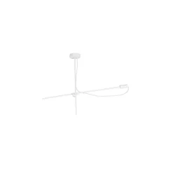 Lampa Sufitowa VIPER Biały Abażur 1xE27 Ruchome Ramie * Nowodvorski Discount