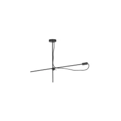 Lampa Sufitowa VIPER Czarny Abażur 1xE27 Ruchome Ramie * Nowodvorski New