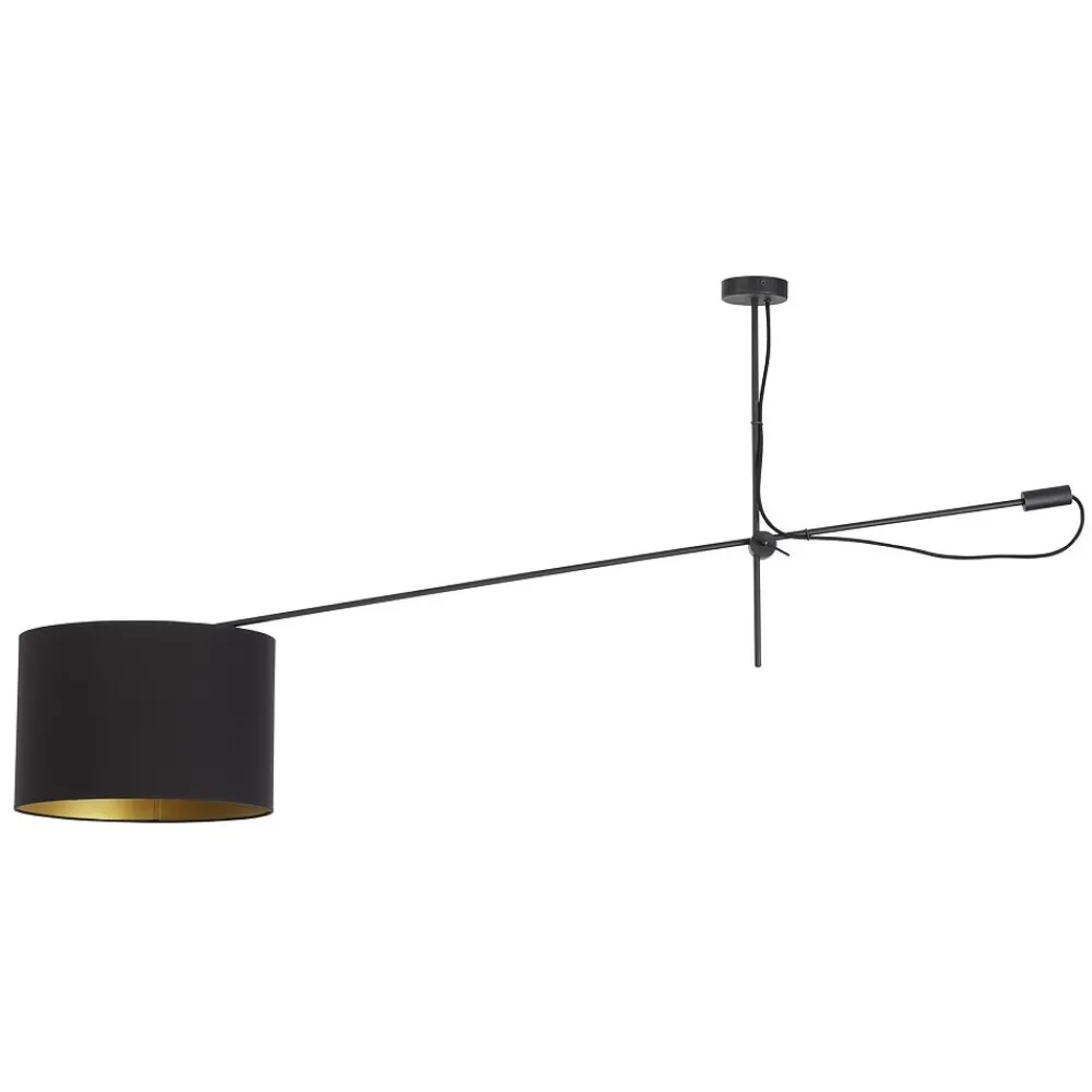 Lampa Sufitowa VIPER Czarny Abażur 1xE27 Ruchome Ramie * Nowodvorski New