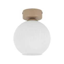 Lampa sufitowa VIRLO beżowa 1xE14 * TK Lighting Outlet