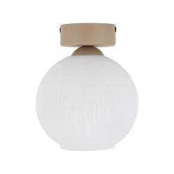Lampa sufitowa VIRLO beżowa 1xE14 * TK Lighting Outlet
