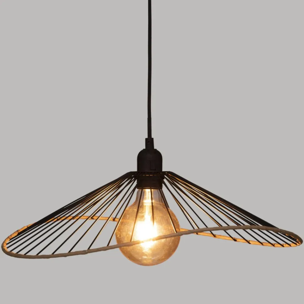 Lampa wisząca Alara Black 45 cm * Atmosphera Sale