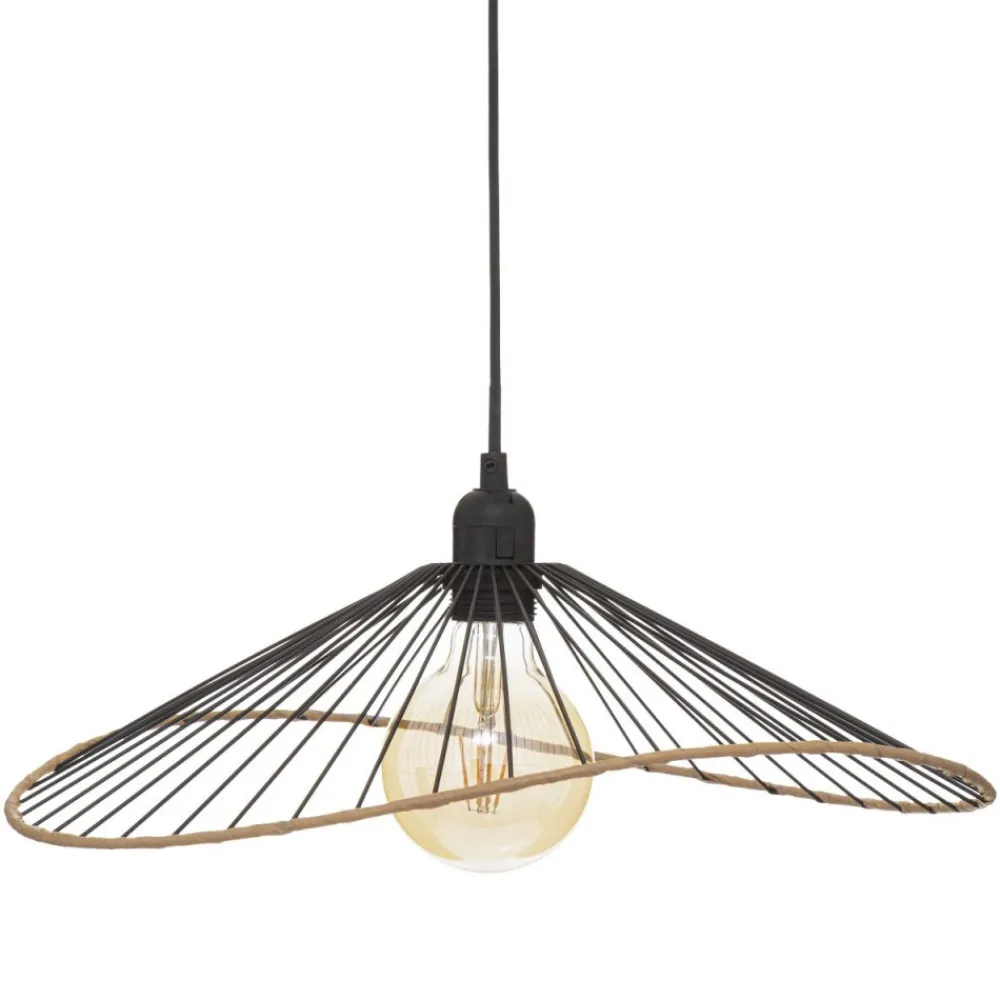 Lampa wisząca Alara Black 45 cm * Atmosphera Sale