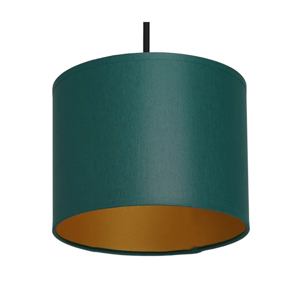 Lampa Wisząca ARDEN Zielony Złoty Abażur 1xE27 40cm * Luminex Outlet
