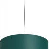 Lampa Wisząca ARDEN Zielony Złoty Abażur 1xE27 18cm * Luminex Sale