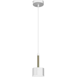 Lampa Wisząca ARENA Biały Złoty 1xGX53