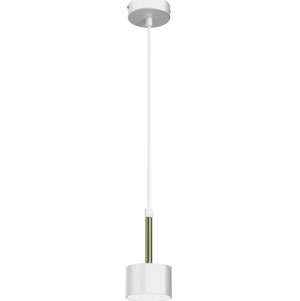 Lampa Wisząca ARENA Biały Złoty 1xGX53