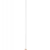 Lampa Wisząca ASTI Miedziany Transparentny Szklany Klosz 1xE27 29 cm * Jupiter Clearance