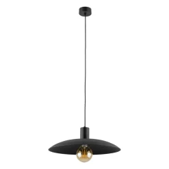 Lampa wisząca ASTRA czarna 1xE27 * TK Lighting Best