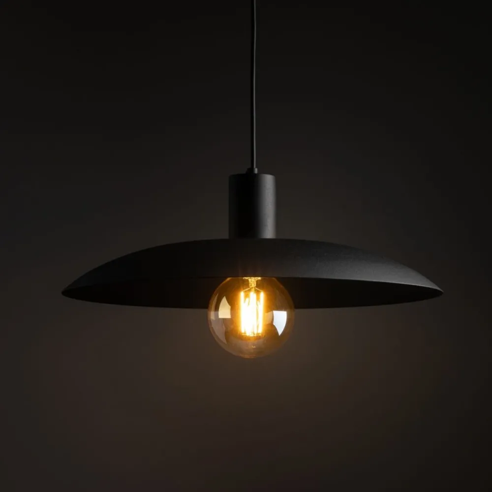 Lampa wisząca ASTRA czarna 1xE27 * TK Lighting Best
