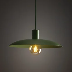 Lampa wisząca ASTRA zielona 1xE27 * TK Lighting New