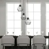 Lampa Wisząca BERGEN Czarny Metalowy Klosz 3xE27 Plafon * Luminex Best
