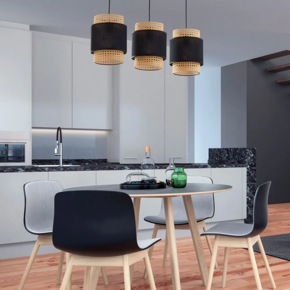 Lampa wisząca BOHO czarna 3xE27 * TK Lighting Hot