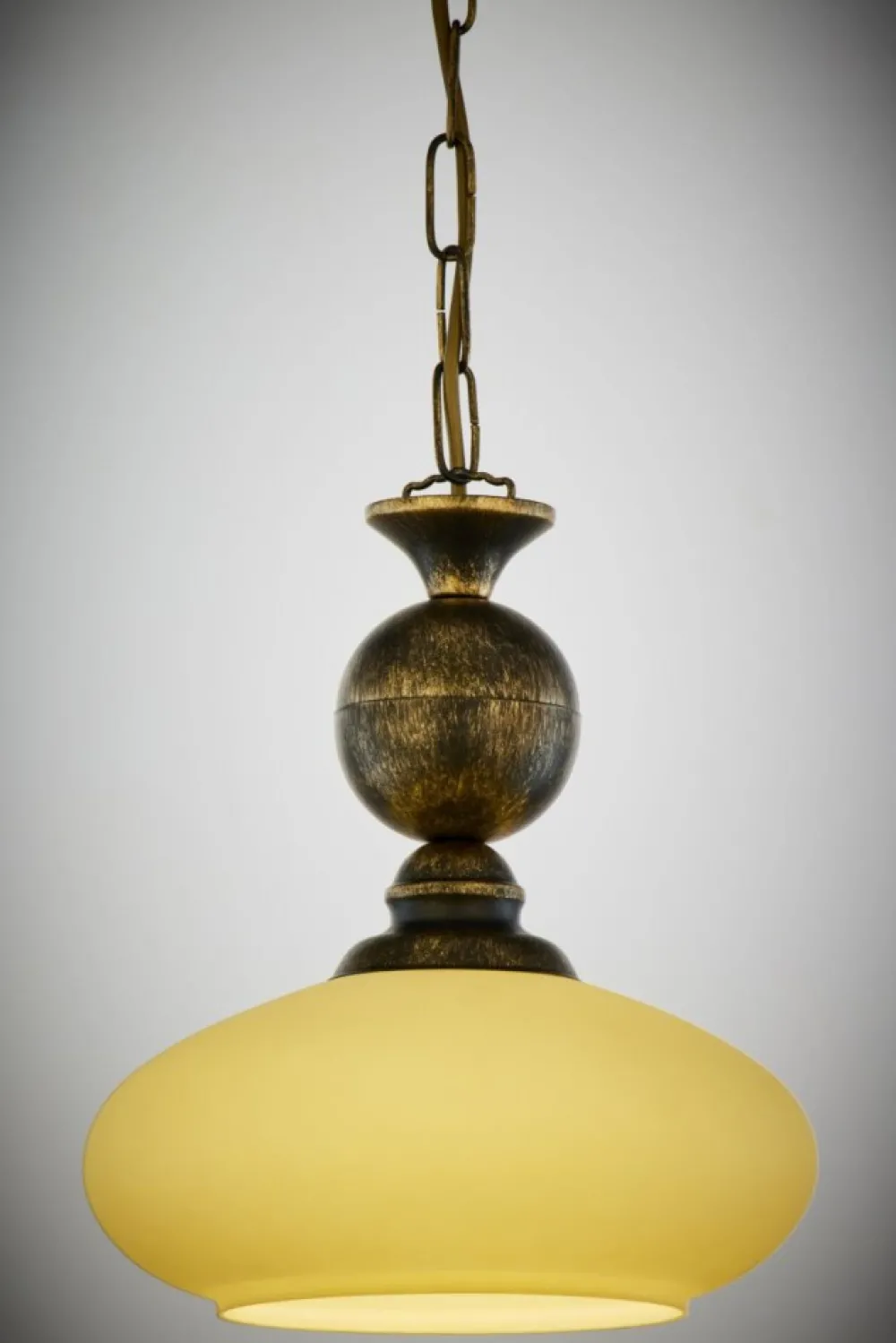 Lampa wisząca BOLERO złoty patynowany 1xE27 * Jupiter Best