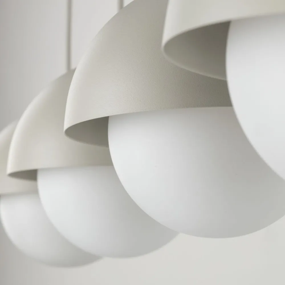 Lampa wisząca BONO beżowa 4xG9 * TK Lighting New