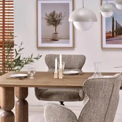 Lampa wisząca BONO M beżowa 1xE27 * TK Lighting Online