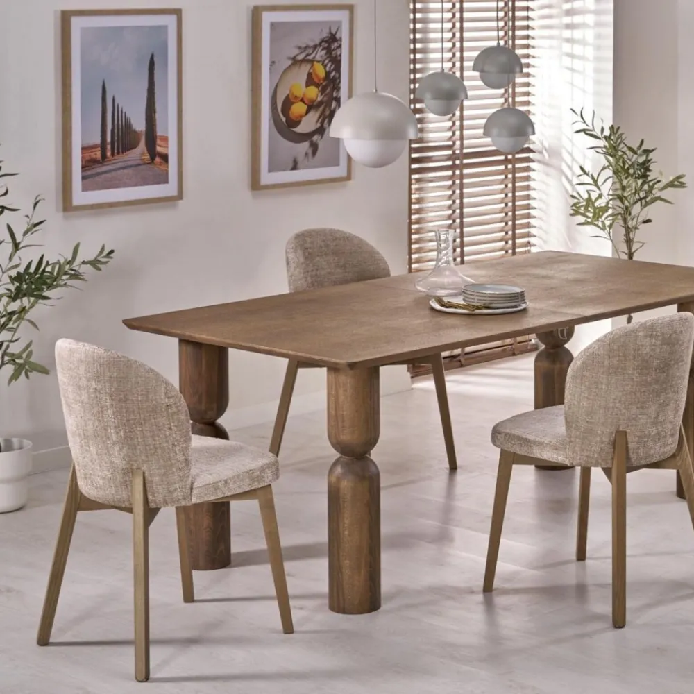 Lampa wisząca BONO M beżowa 1xE27 * TK Lighting Online