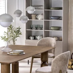 Lampa wisząca BONO M beżowa 1xE27 * TK Lighting Online
