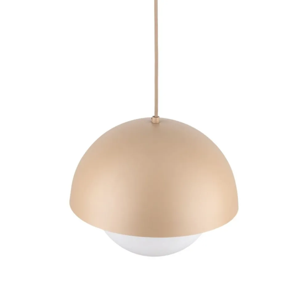 Lampa wisząca BONO M sabia beżowa 1xE27 * TK Lighting New