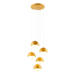 Lampa wisząca BONO ochra 5xG9 * TK Lighting Best