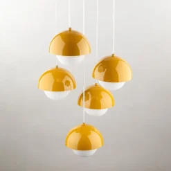 Lampa wisząca BONO ochra 5xG9 * TK Lighting Best