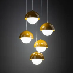 Lampa wisząca BONO ochra 5xG9 * TK Lighting Best
