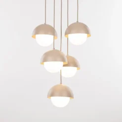 Lampa wisząca BONO sabia beżowa 5xG9 * TK Lighting Hot