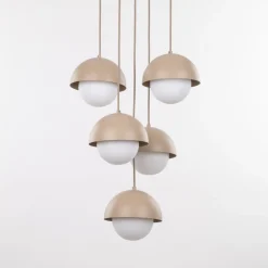Lampa wisząca BONO sabia beżowa 5xG9 * TK Lighting Hot