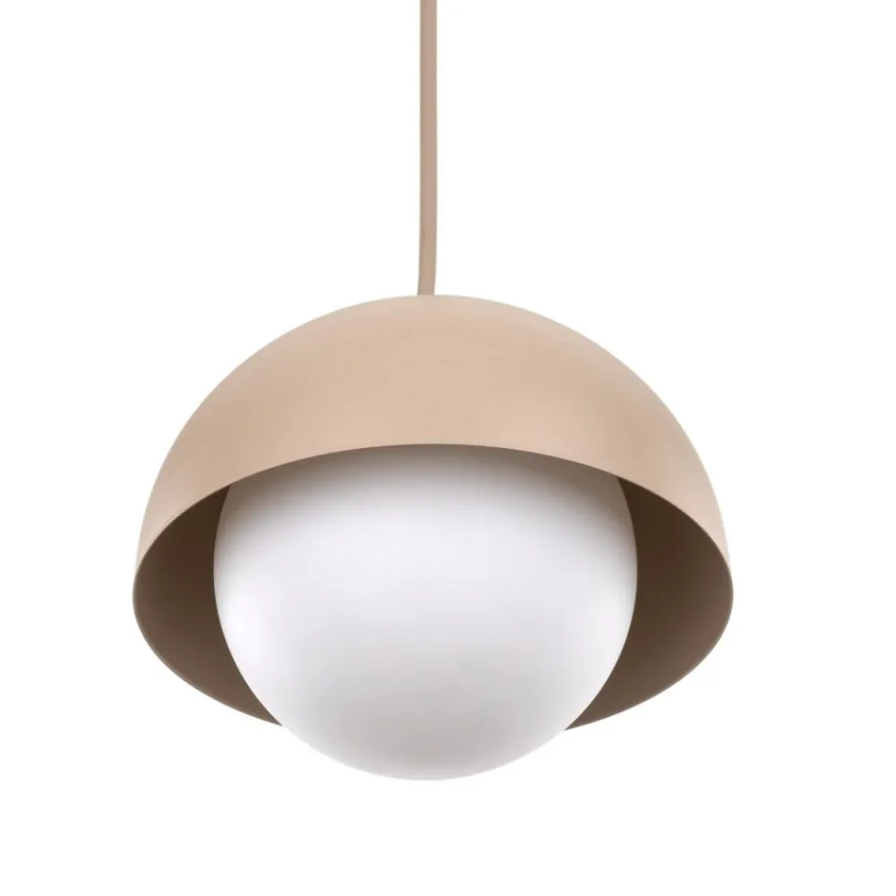 Lampa wisząca BONO S sabia beżowa 1xG9 * TK Lighting Discount