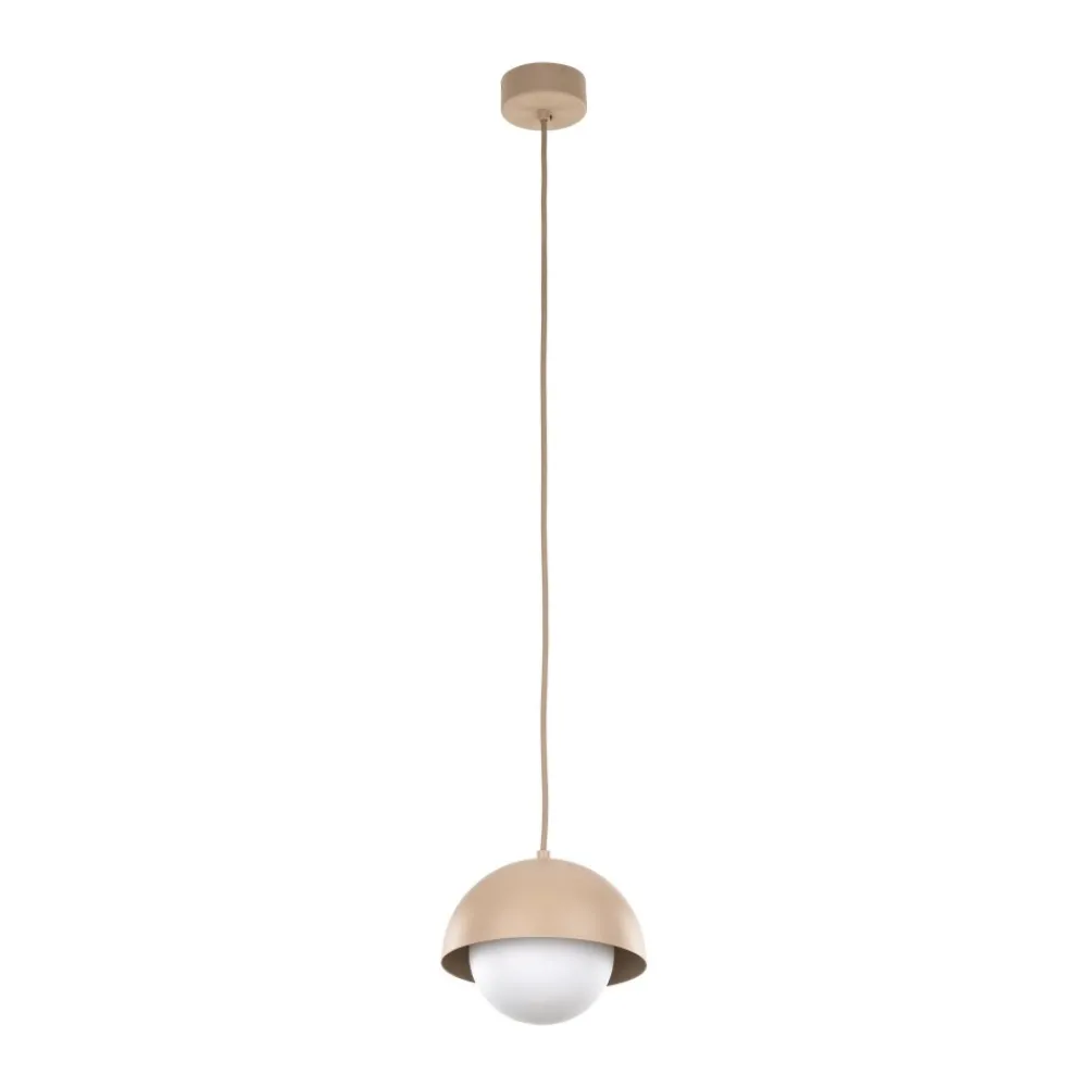 Lampa wisząca BONO S sabia beżowa 1xG9 * TK Lighting Discount
