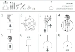 Lampa Wisząca CAGE Czarny Metalowy Klosz 1xGU10 30cm * Nowodvorski Best