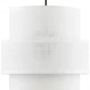 Lampa Wisząca CALISTO Biały Abażur 1xE27 20cm * TK Lighting Outlet