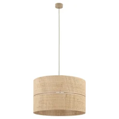 Lampa wisząca CALMA beżowa 1xE27 50 cm * TK Lighting New