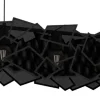 Lampa Wisząca CAMO Czarny Metalowy Klosz 5xE27