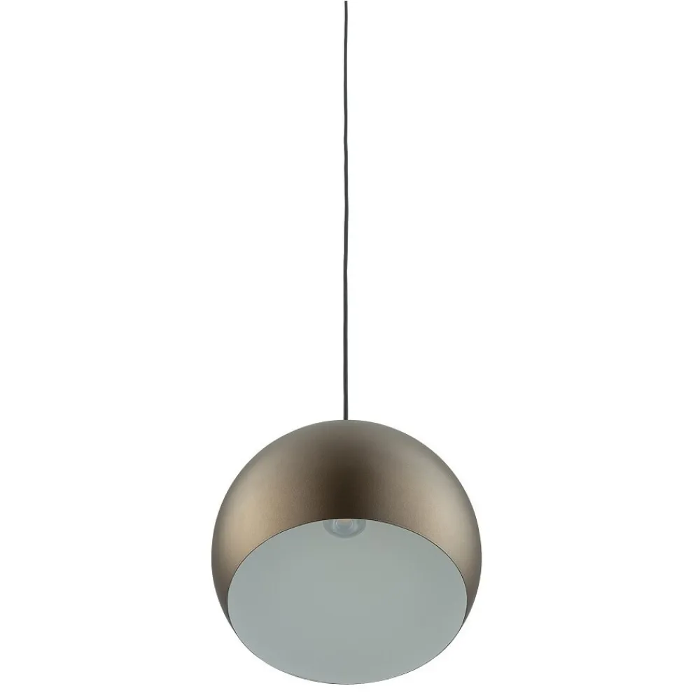 Lampa Wisząca CANDY Brązowy Metalowy Klosz 1xGU10 27,5cm * Nowodvorski Clearance