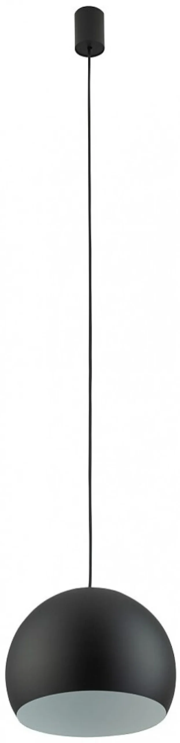 Lampa Wisząca CANDY Czarny Metalowy Klosz 1xGU10 27,5cm * Nowodvorski New