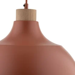 Lampa wisząca CAP ceglasta 1xE27 34 cm * TK Lighting Clearance