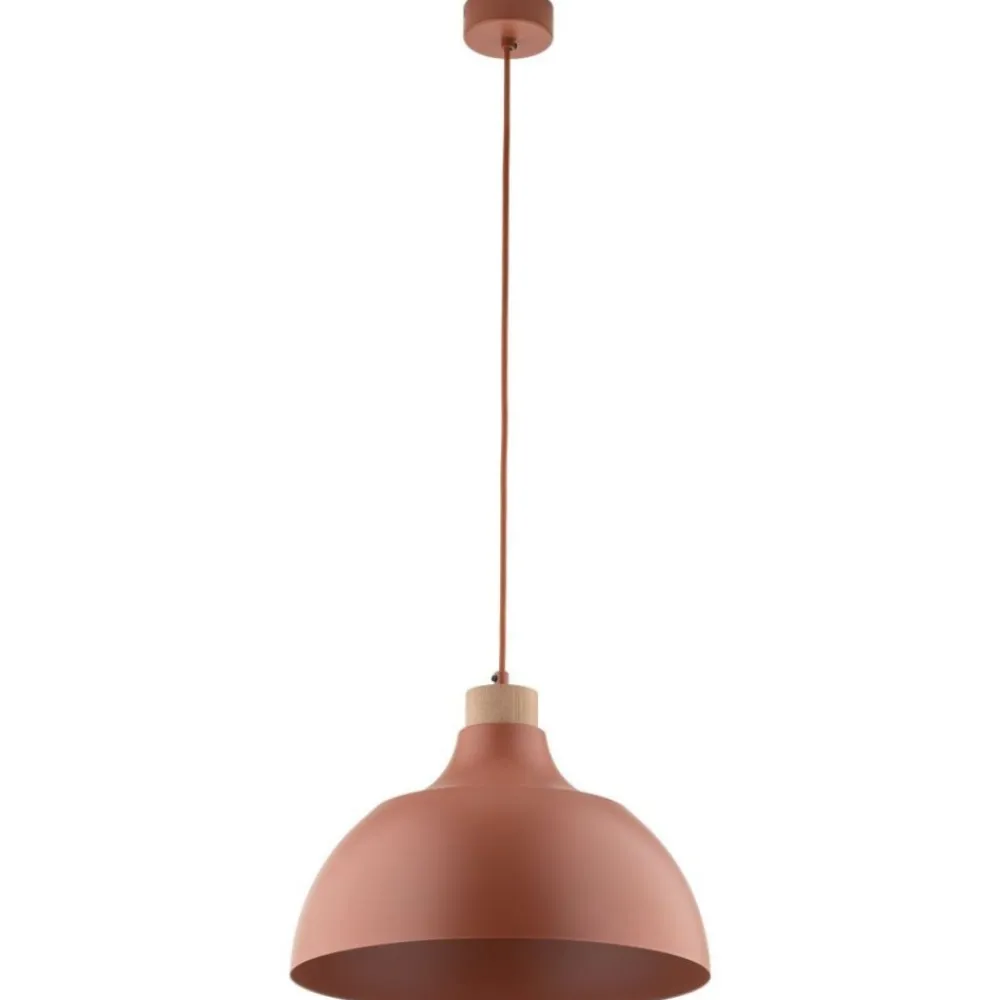 Lampa wisząca CAP ceglasta 1xE27 34 cm * TK Lighting Clearance