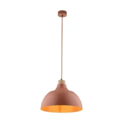 Lampa wisząca CAP ceglasta 1xE27 34 cm * TK Lighting Clearance