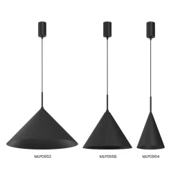 Lampa wisząca CAPITAL Czarna Metalowa 1xGX53 17cm * Eko-light Outlet