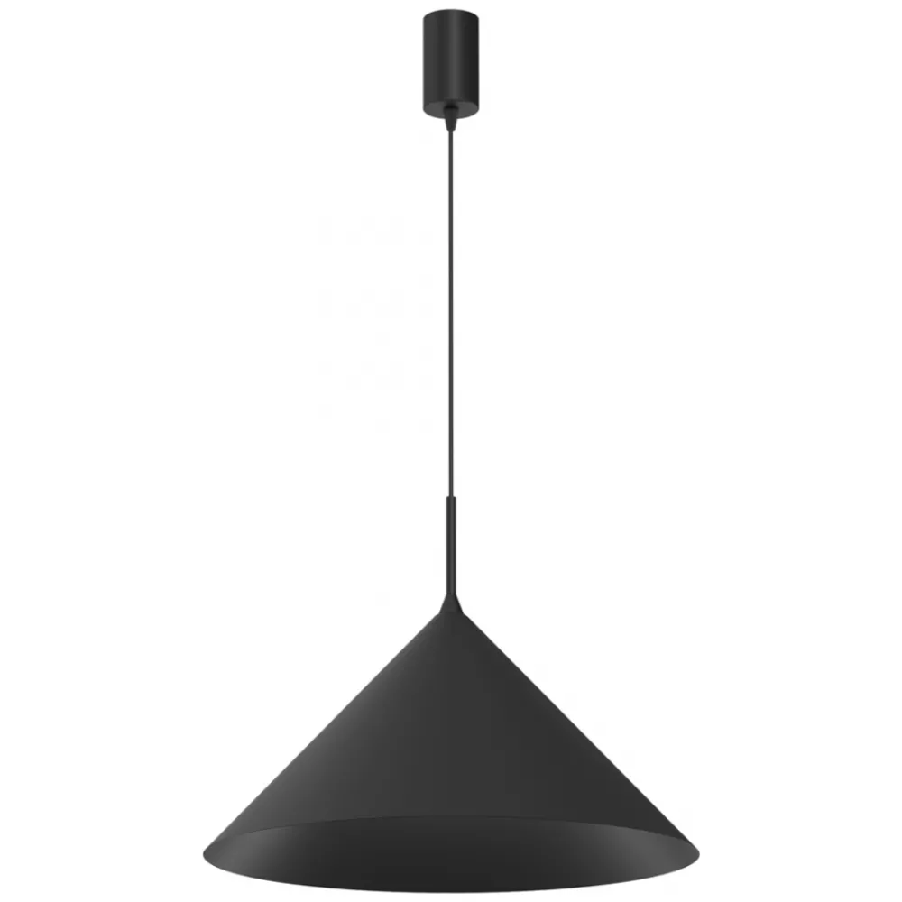 Lampa wisząca CAPITAL Czarna Metalowa 1xGX53 46cm * Eko-light Best