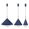 Lampa wisząca CAPITAL NAVY Niebieska Metalowa 1xGX53 17cm * Eko-light Outlet
