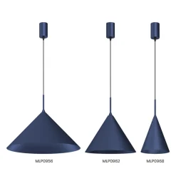 Lampa wisząca CAPITAL Niebieska Metalowa 1xGX53 46cm * Eko-light Hot