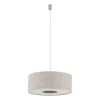 Lampa wisząca CEDRO M beżowa 1xE27 * Nowodvorski Outlet