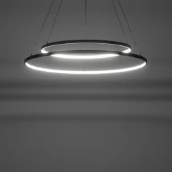 Lampa Wisząca CIRCOLO Czarny 35W LED 3000K 60,45cm * Nowodvorski