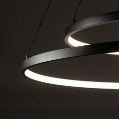 Lampa Wisząca CIRCOLO Czarny 35W LED 3000K 60,45cm * Nowodvorski